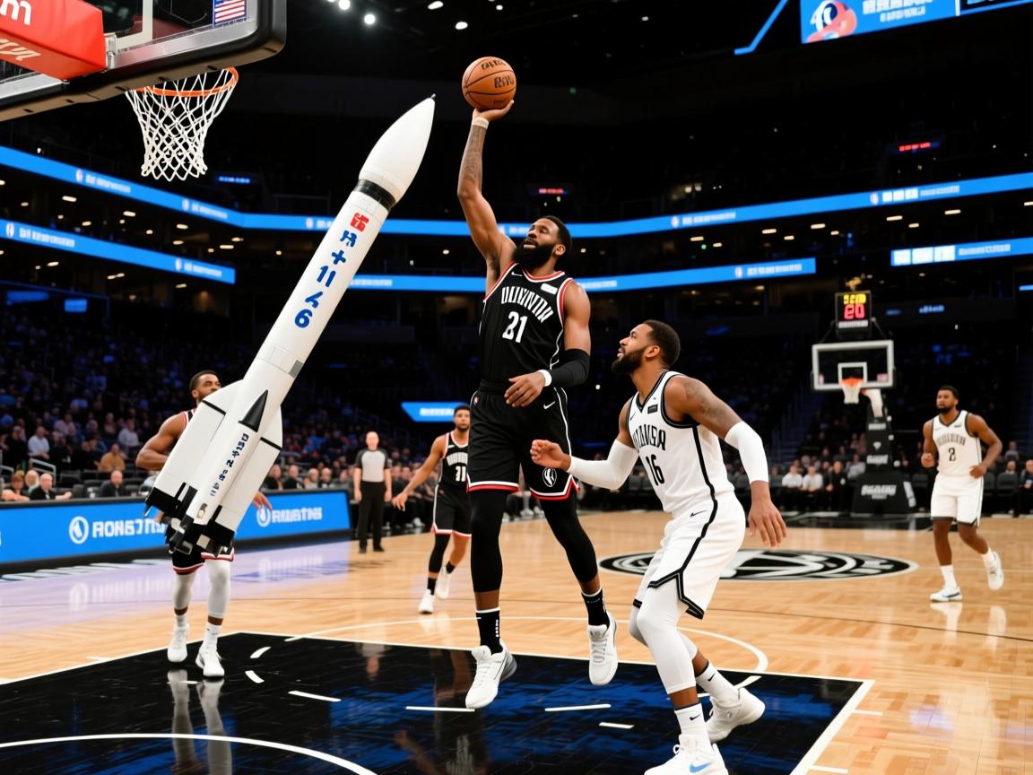 火箭轻取篮网4连胜杜兰特22+5+11申京复出20+6+6 第2张